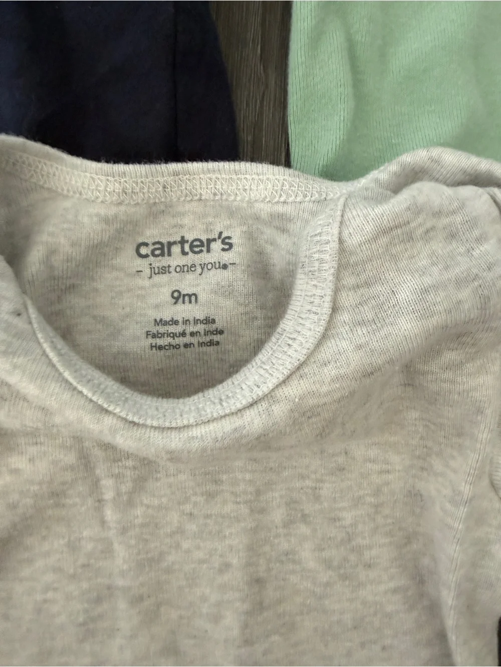Baby bodysuit and sleepwear bundle 6-9 months